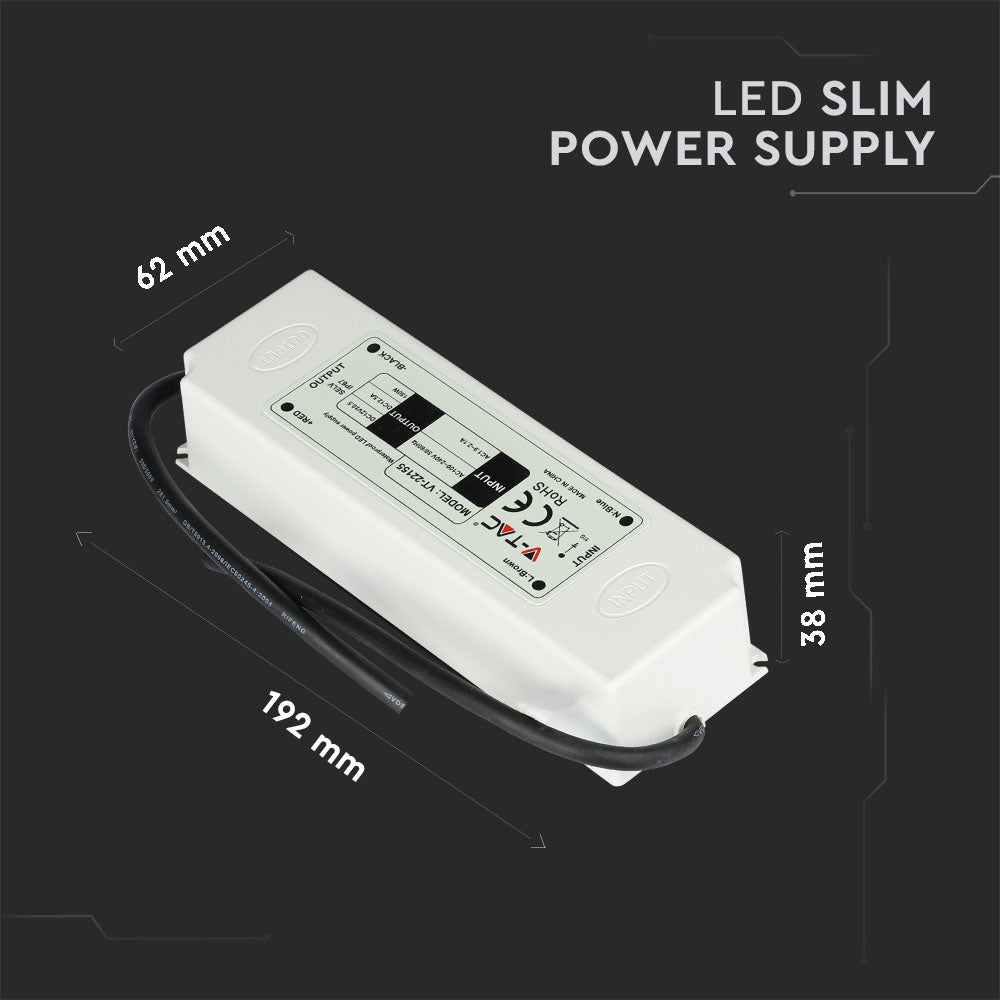 150W Zasilacz LED / Zasilanie:12V / IP67 / 5 Lat gwarancji