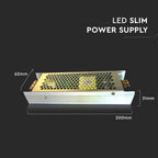 150W Zasilacz LED / Zasilanie:24V 6.5A / IP20