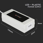 60W Zasilacz LED / Biały / BS Wtyczka