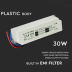 30W Zasilacz LED / Zasilanie:12V / IP67