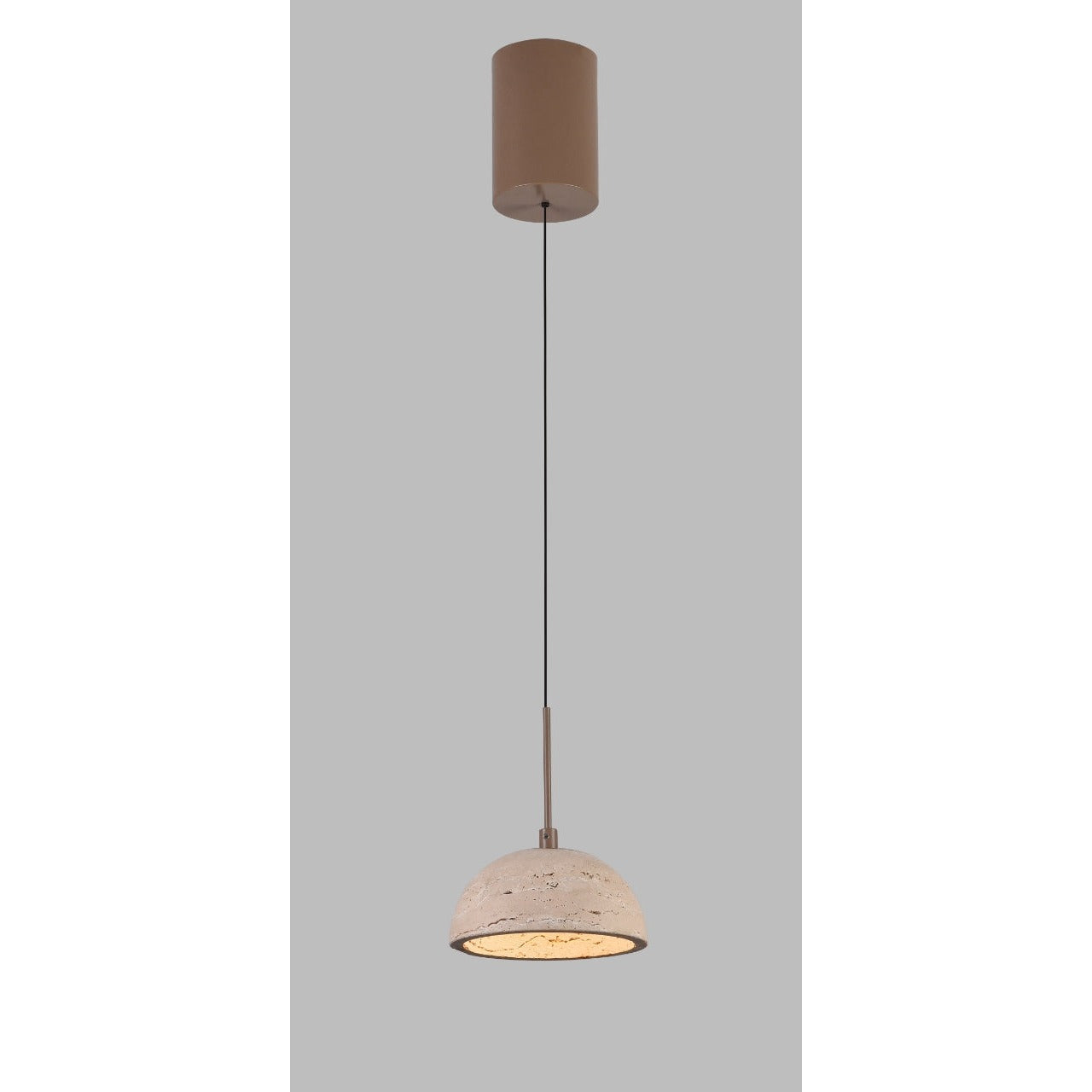 Maxlight Lampa wisząca Cuccina - Trawertyn - Beżowy RAL1019 P0666