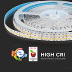 2835 Taśma LED / Chip SAMSUNG / Barwa:6400K / IP20 / Zasilanie: 24V / Rolka:10m