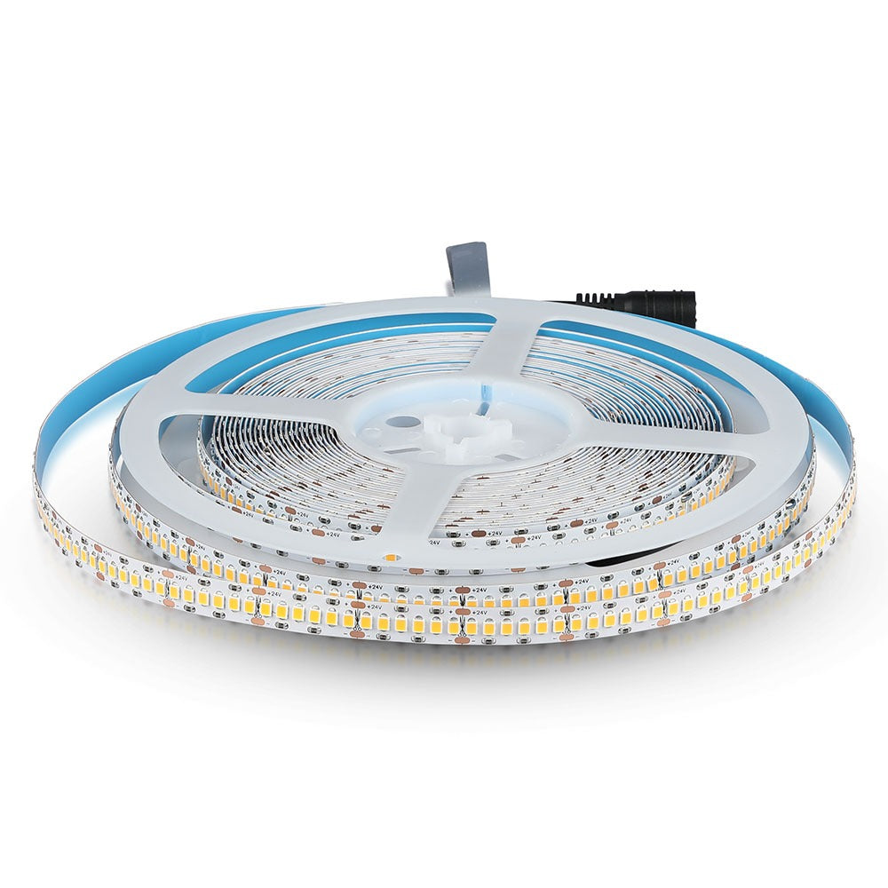 2835 Taśma LED / Chip SAMSUNG / Barwa:6400K / IP20 / Zasilanie: 24V / Rolka:10m