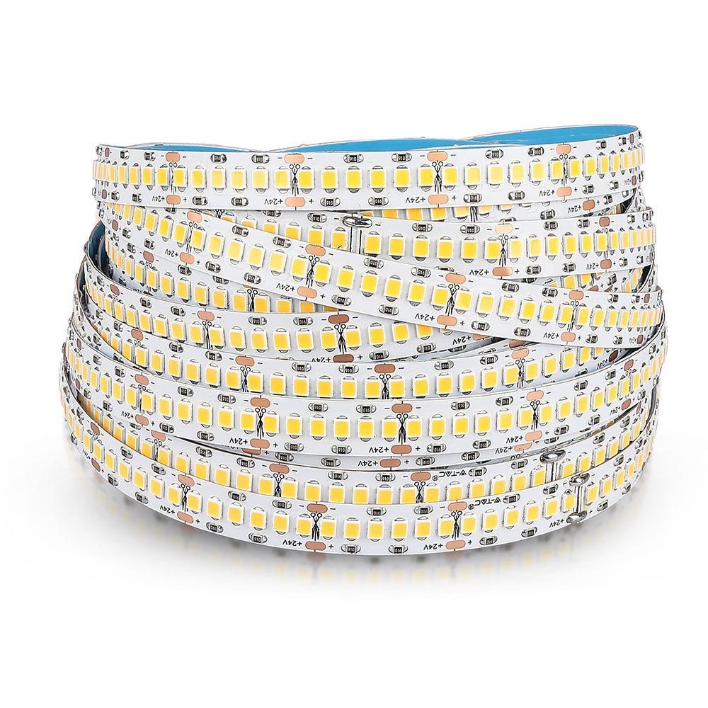 2835 Taśma LED / Chip SAMSUNG / Barwa:3000K / IP20 / Zasilanie: 24V / Rolka:10m