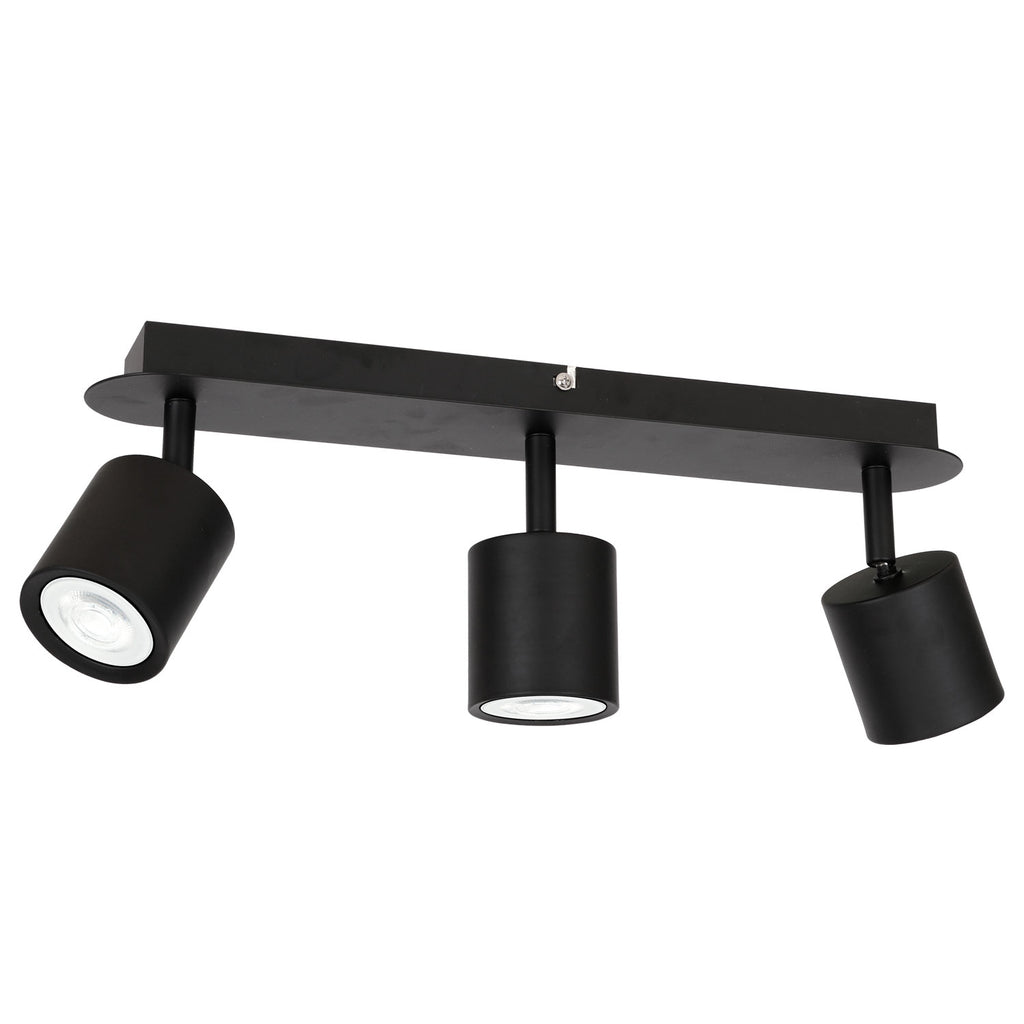 spot Demia black 3xGU10