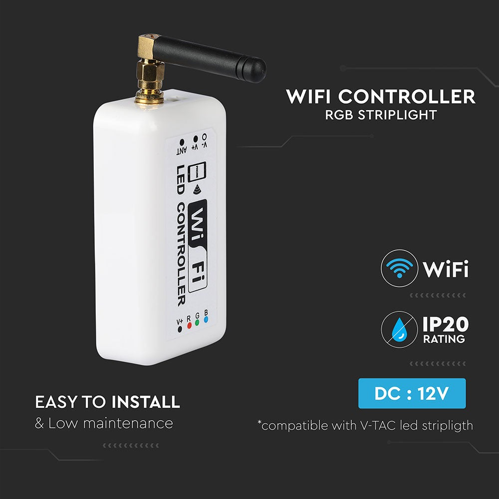 Sterownik Wifi do paska LED / RGB
