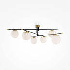 Maytoni Plafon Nostalgia - Metal - Czarny MOD048CL-06G