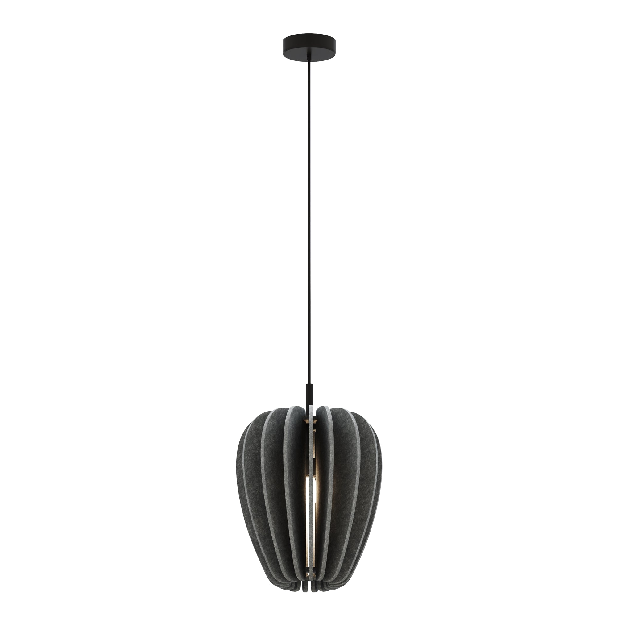 Maytoni Lampa wisząca Cambio - Aluminium - Czarny MOD398PL-01GR