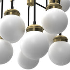 ceiling lamp Hydro opal glass dia 160 mm 12xE27