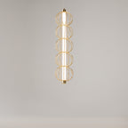 Maytoni Lampa wisząca Golden Cage - Metal - Złoty MOD216PL-L10G3K