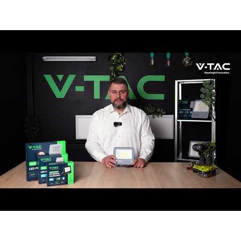 300W Naświetlacz URBIN 120 / Chip Samsung / Przewód: 1m / Barwa: 6500K / Obudowa: Czarna / Skuteczność 115lm/w