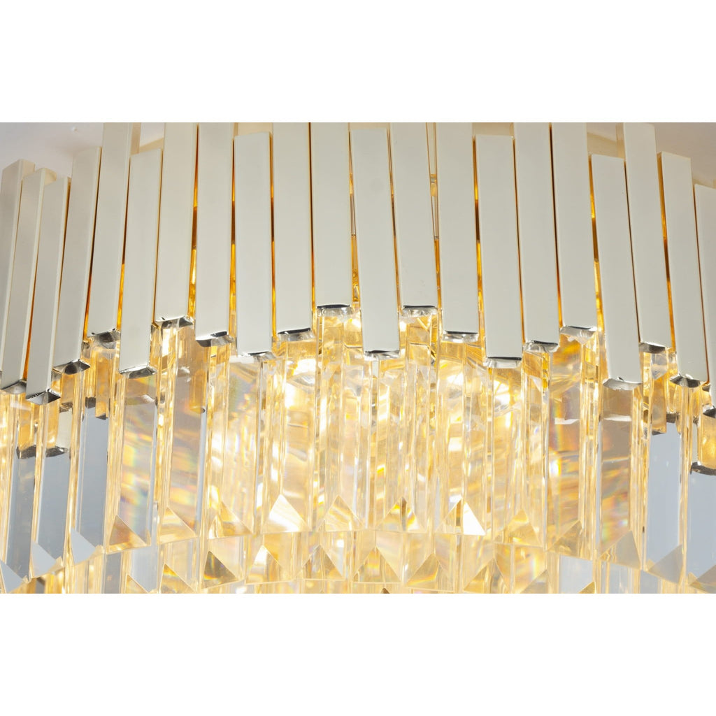 Maxlight Plafon Trend 45cm - Metal + szkło - Złoty C0165