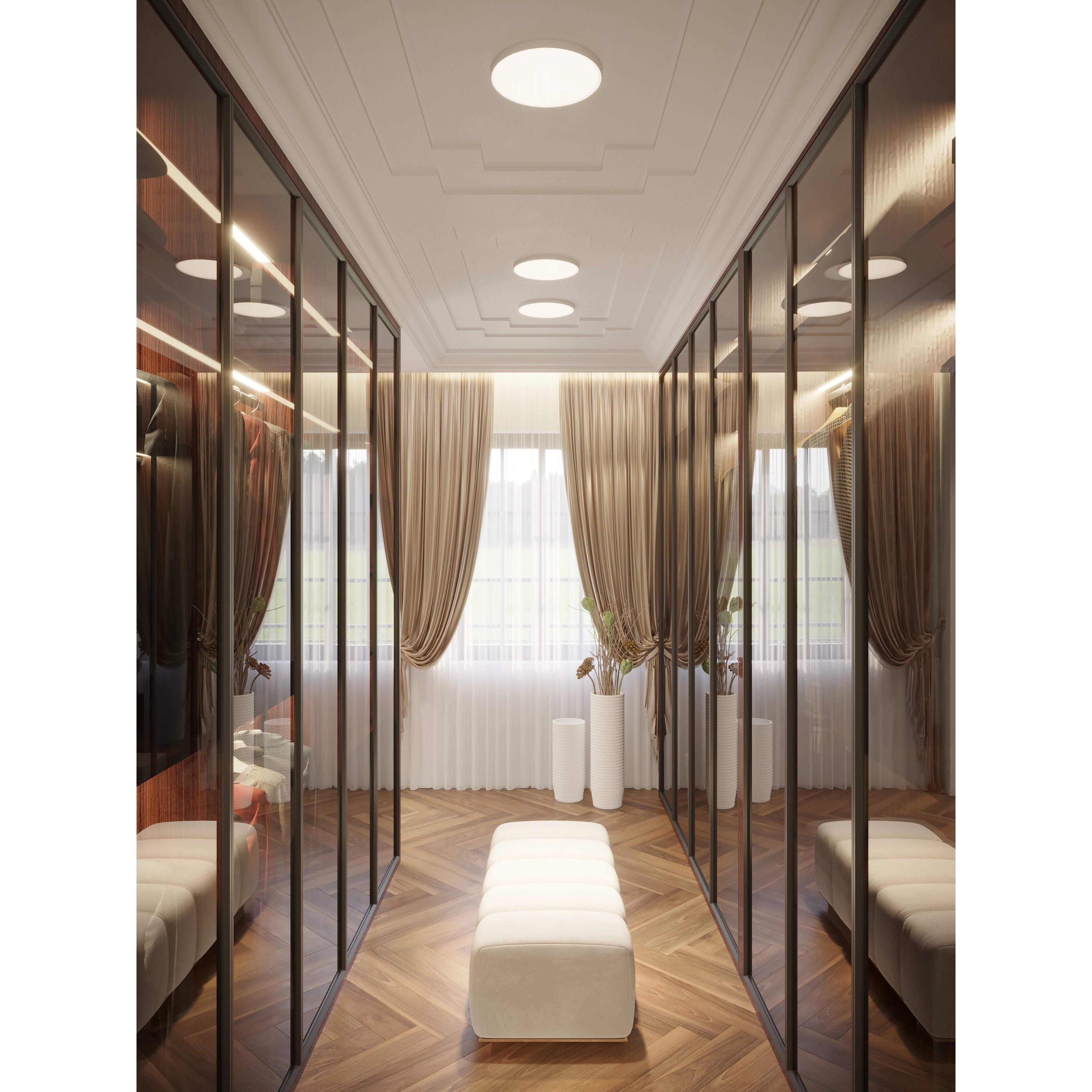 Maxlight Plafon Lumos 24W - Tworzywo sztuczne - Biały C0271