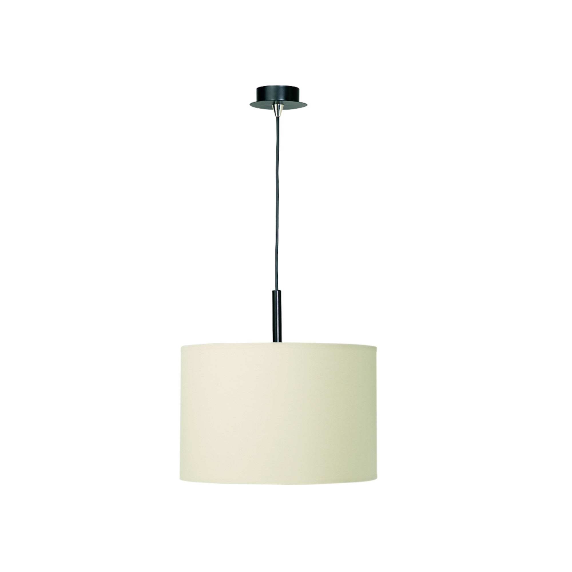 Nowodvorski Lampa wisząca ALICE M 25W only LED 50/60Hz - Tkanina - Ecru