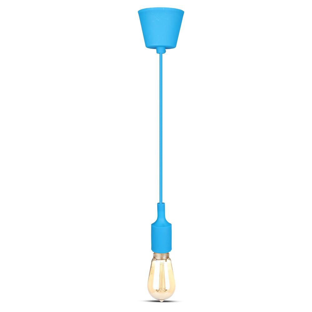 Lampa Wisząca / Trzonek:E27/ Niebieski