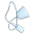 Lampa Wisząca / Trzonek:E27/ Biały