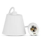 Lampa Wisząca / Trzonek:E27/ Biały
