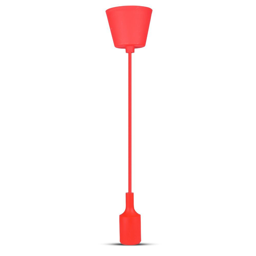 Lampa Wisząca / Trzonek:E27/ Czerwony