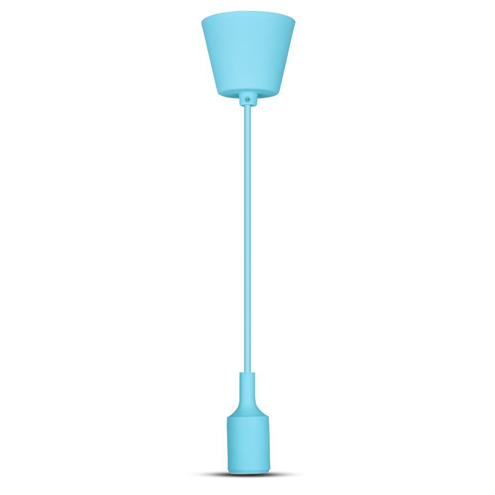 Lampa Wisząca / Trzonek:E27/ Błękitny