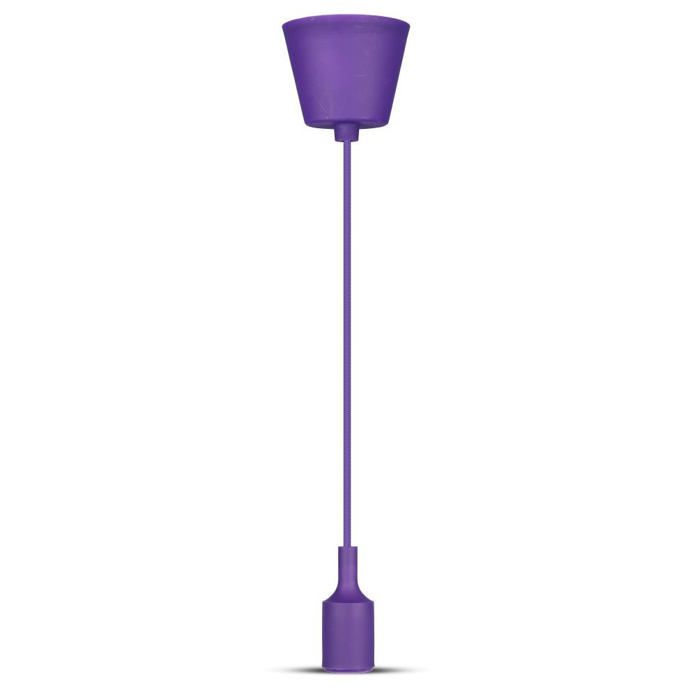 Lampa Wisząca / Trzonek:E27/ Purpurowy