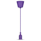 Lampa Wisząca / Trzonek:E27/ Purpurowy