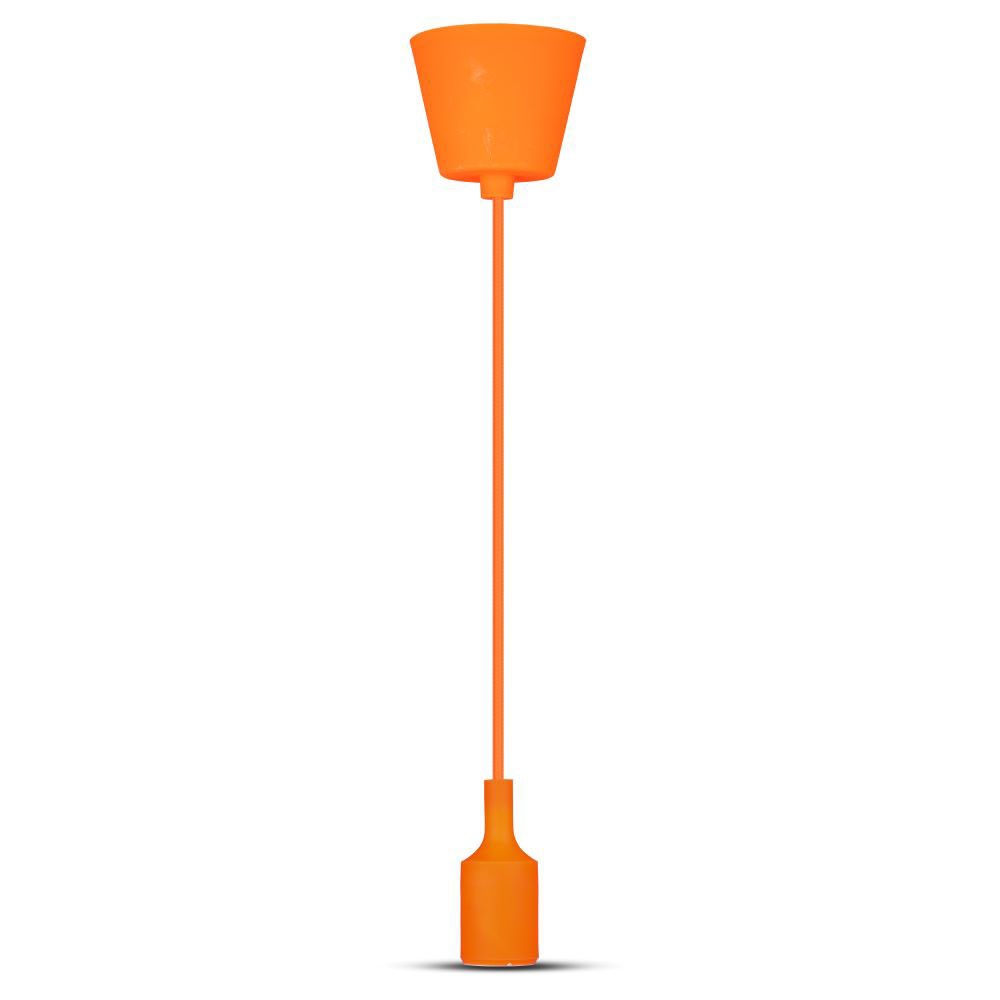 Lampa Wisząca / Trzonek:E27/ Pomarańczowy