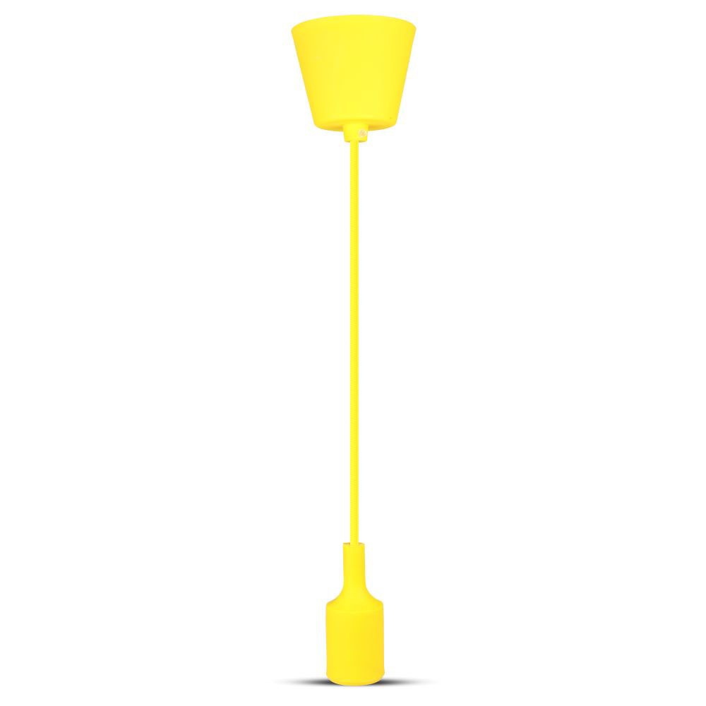 Lampa Wisząca / Trzonek:E27/ Żółty