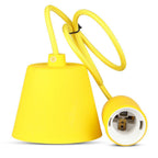 Lampa Wisząca / Trzonek:E27/ Żółty