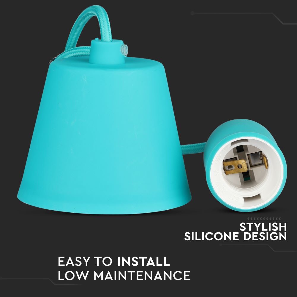 Lampa Wisząca / Trzonek:E27/ Zielony