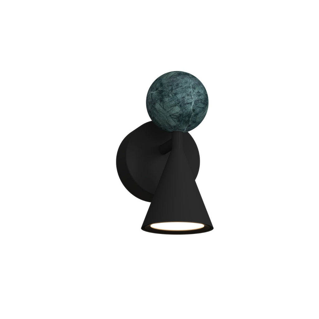 Maxlight Kinkiet Bingo - Malachit - Czarny W0444