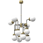 ceiling lamp Hydro opal glass dia 160 mm 12xE27