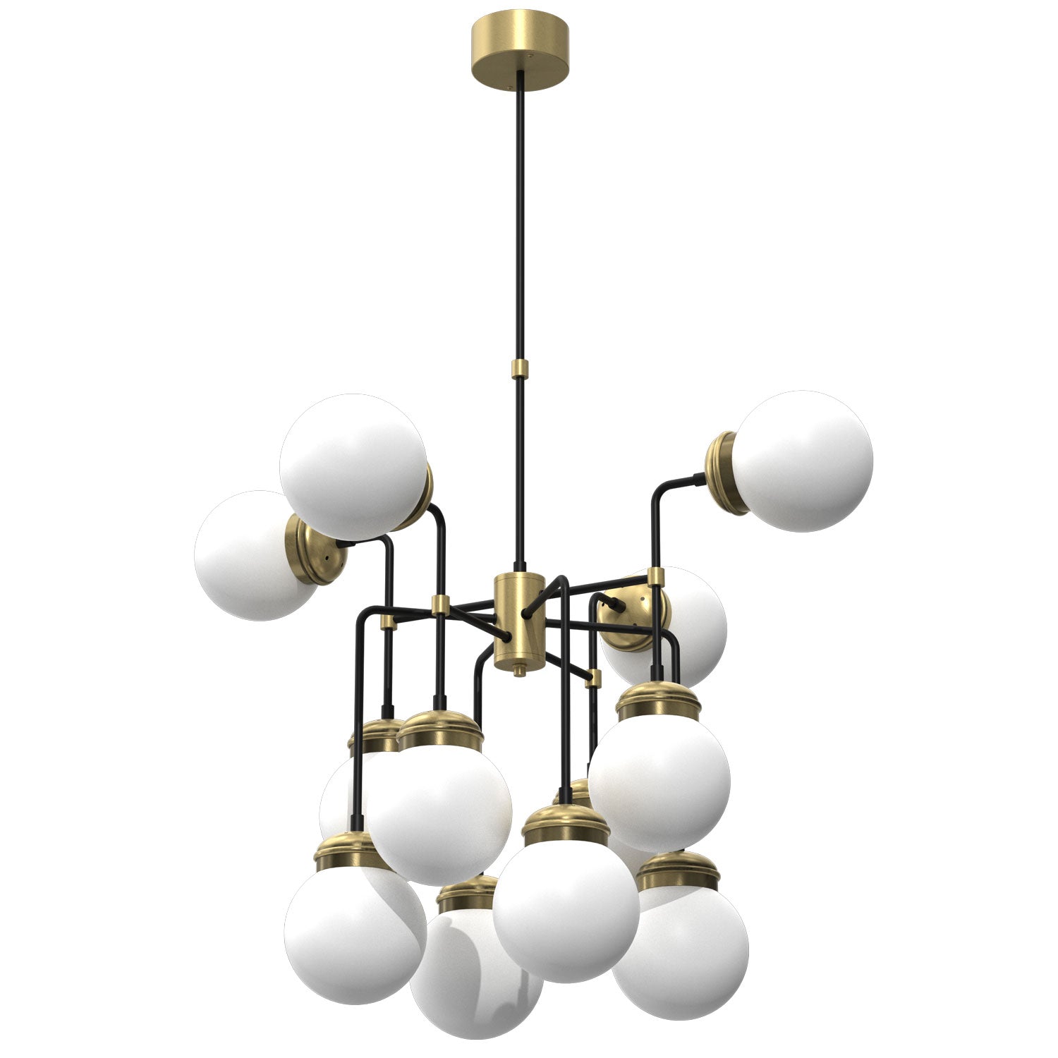 ceiling lamp Hydro opal glass dia 160 mm 12xE27