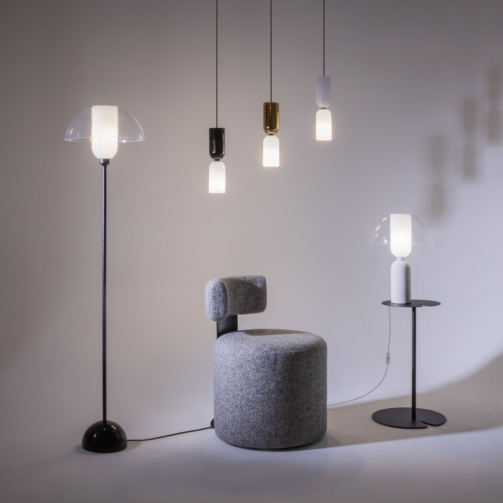 Maytoni Lampa podłogowa Memory - Metal - Czarny MOD177FL-01B