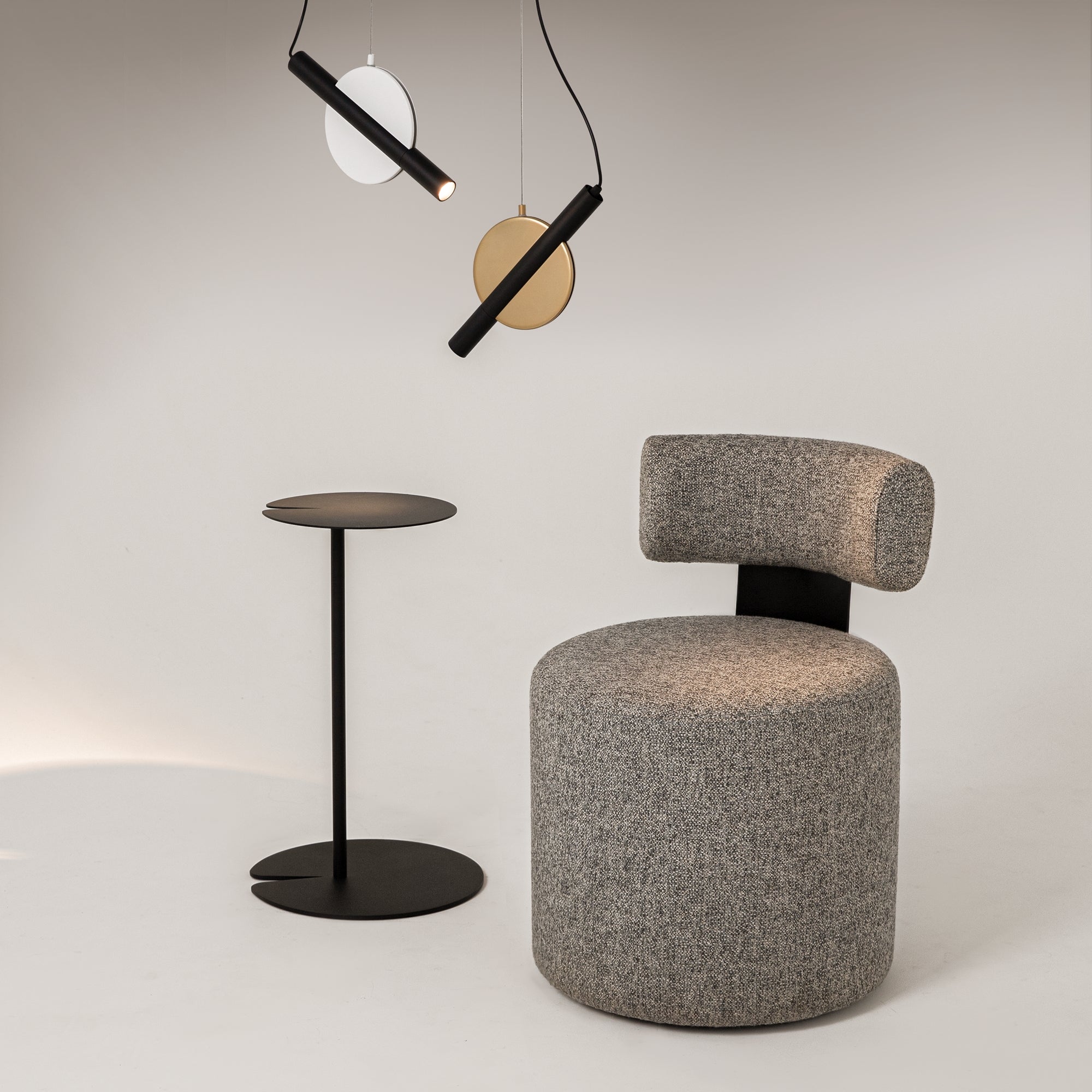 Maytoni Lampa wisząca Enigma - Metal - Biały MOD150PL-L5W3K