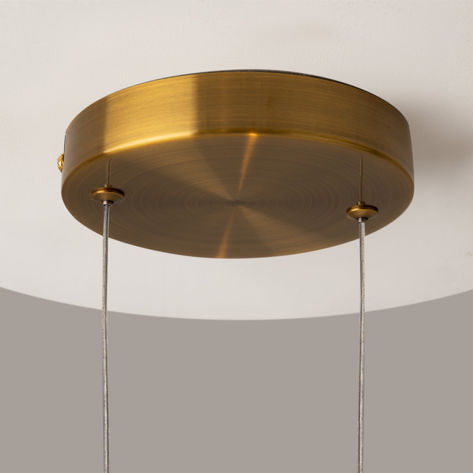 Maytoni Lampa wisząca Lunare - Metal - Mosiądz MOD327PL-L5BS3K