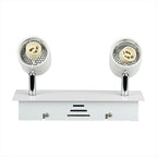 Lampa sufitowa / Trzonek:2xGU10 / Biały
