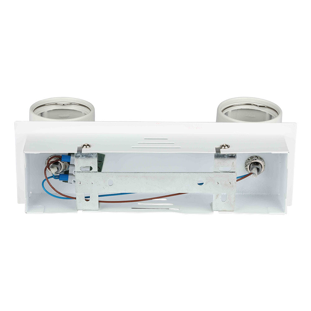 Lampa sufitowa / Trzonek:2xGU10 / Biały