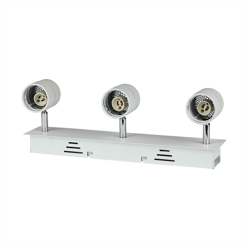 Lampa sufitowa / Trzonek:3xGU10 / Biały