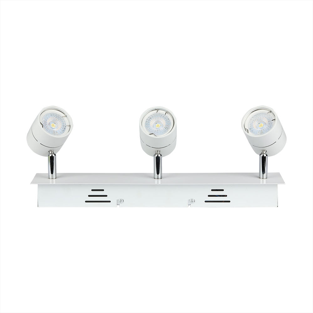Lampa sufitowa / Trzonek:3xGU10 / Biały