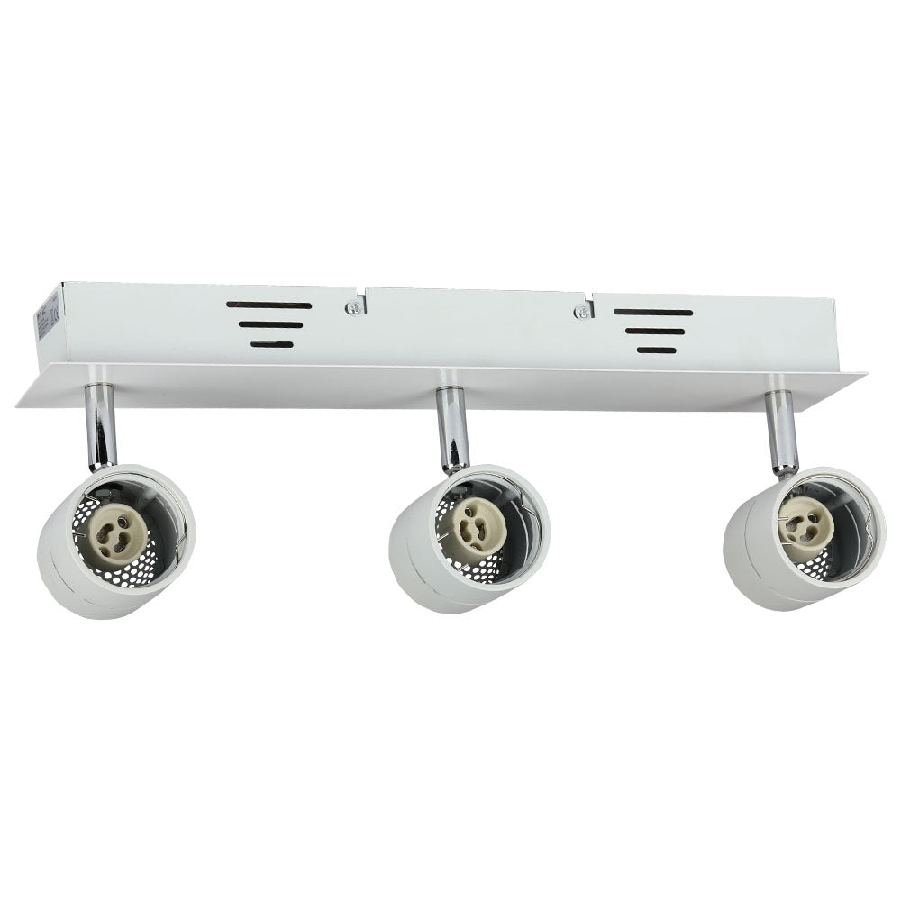 Lampa sufitowa / Trzonek:3xGU10 / Biały
