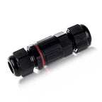 Złącze kablowe hermetyczne do przewodów elektrycznych / Ilość przewodów: 3 / Przekrój żyły: 0,75-2,5mm² / Średnica kabla: 5-9mm / IP68 / Czarna