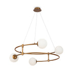 Maytoni Lampa wisząca Balance - Metal - Brąz MOD317PL-04G