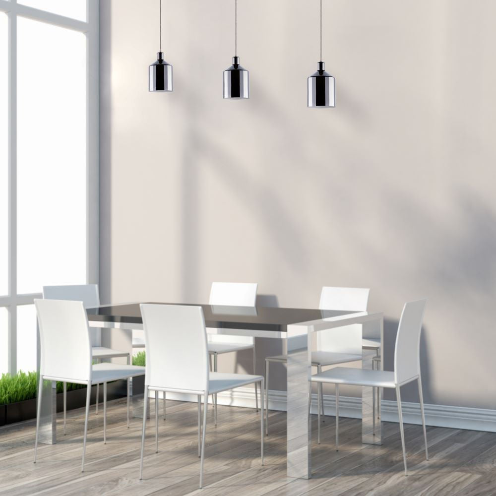 Lampa wisząca / Klosz: Chrom tabularna / Średnica: 170