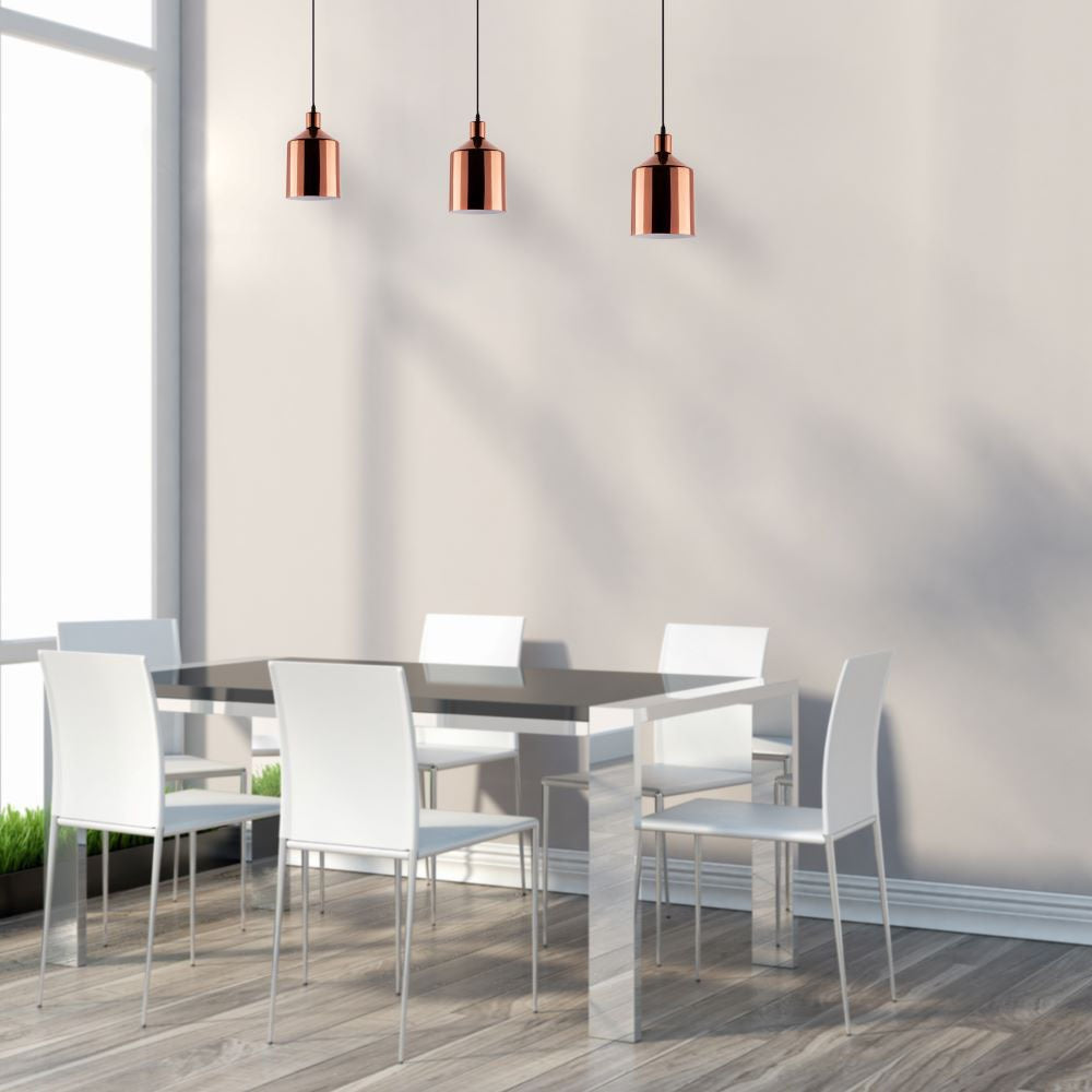 Lampa wisząca / Klosz: Miedź tabularna / Średnica: 170