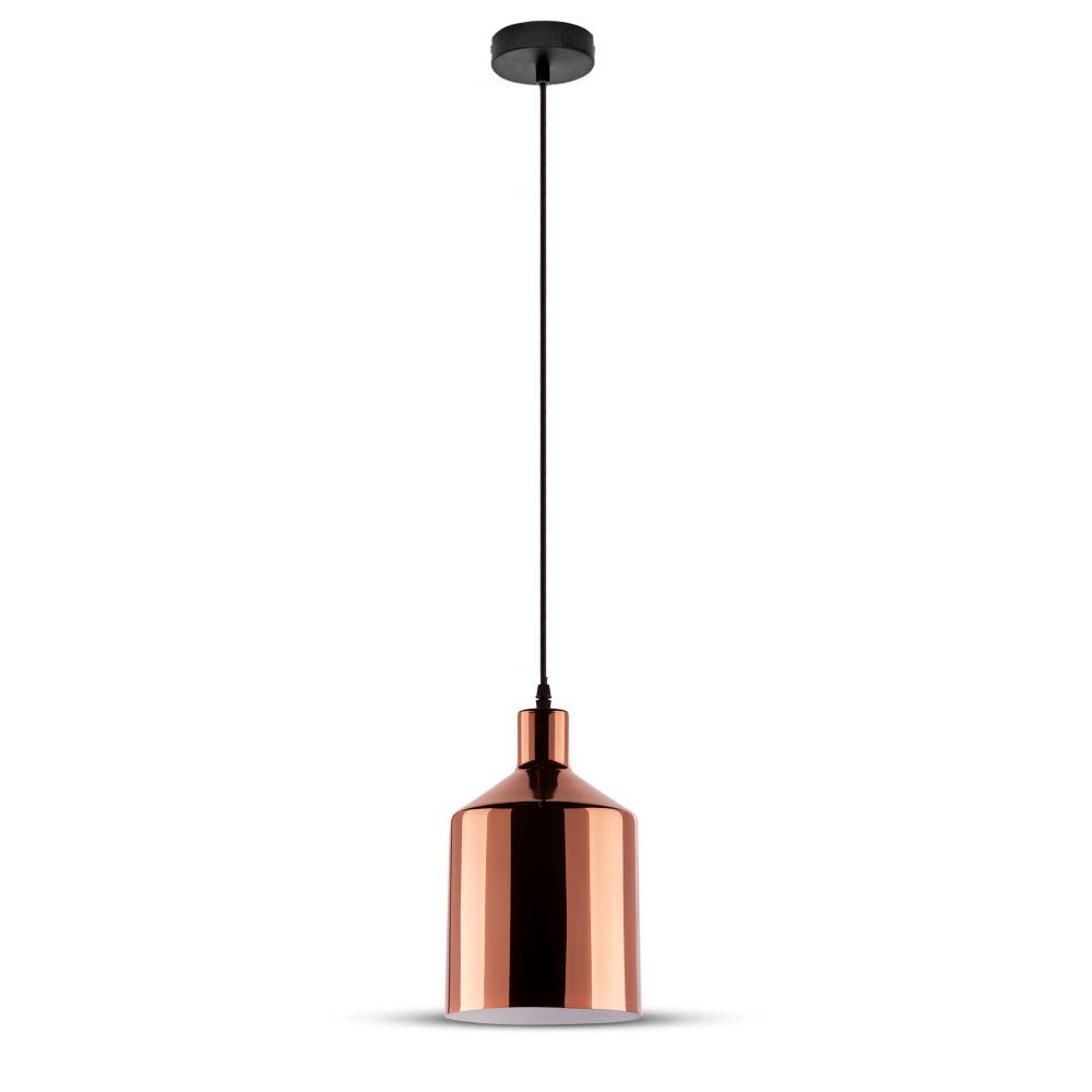 Lampa wisząca / Klosz: Miedź tabularna / Średnica: 170