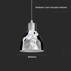 Lampa wisząca / Chrom