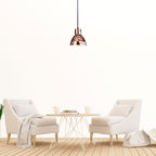 Lampa wisząca / Klosz: Miedź z przetłoczeniami / Średnica: 150