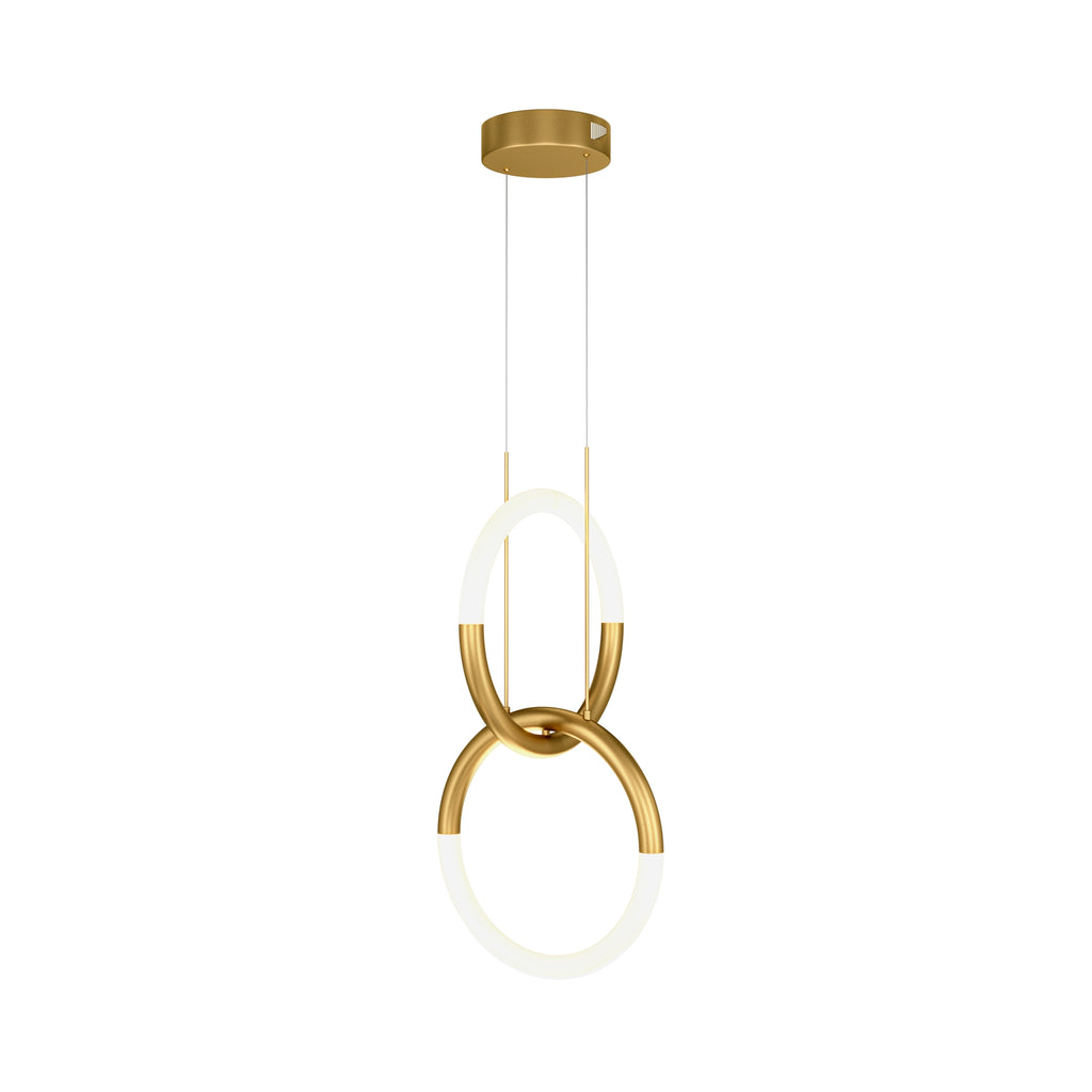 Maytoni Lampa wisząca Node - Metal - Złoty MOD165PL-L18G3K