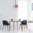 Lampa wisząca / Kula / Klosz: Miedź z przetłoczeniami / Średnica: 200