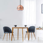 Lampa wisząca / Kula / Klosz: Miedź z przetłoczeniami / Średnica: 250